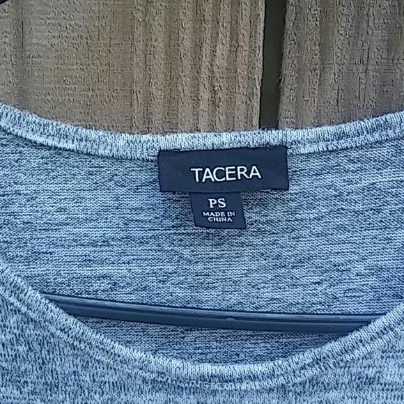 A gray Tacera petite ps dress/NWT - Picture 4 of 8